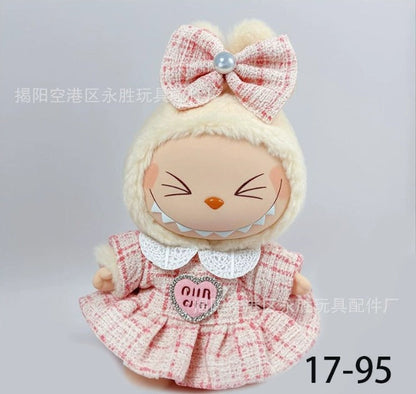 Labubu Doll Clothes Cute Stylish Set Easy Beauty Nepal