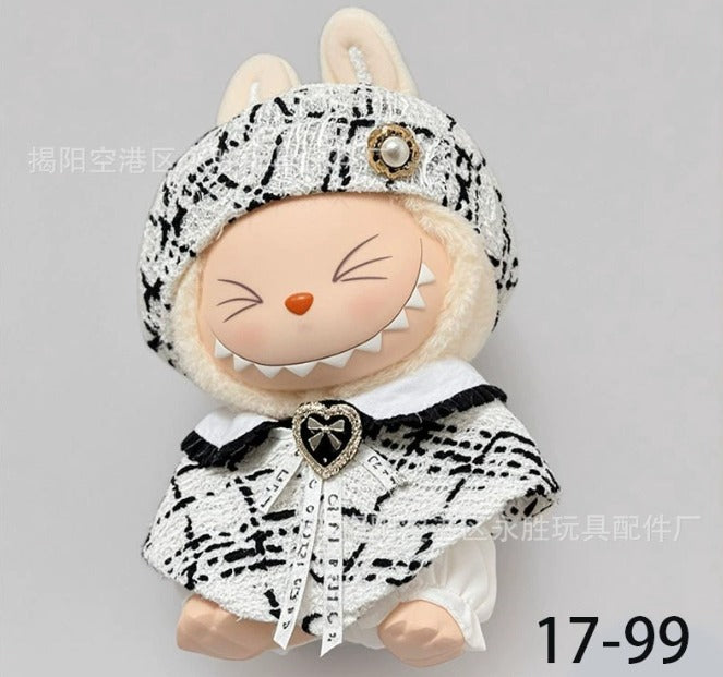 Labubu Doll Clothes Cute Stylish Set Easy Beauty Nepal