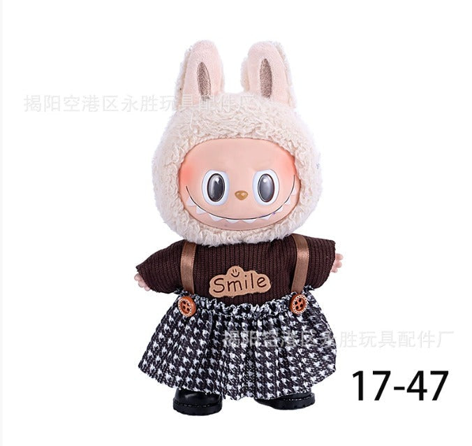 Labubu Doll Clothes Cute Stylish Set Easy Beauty Nepal
