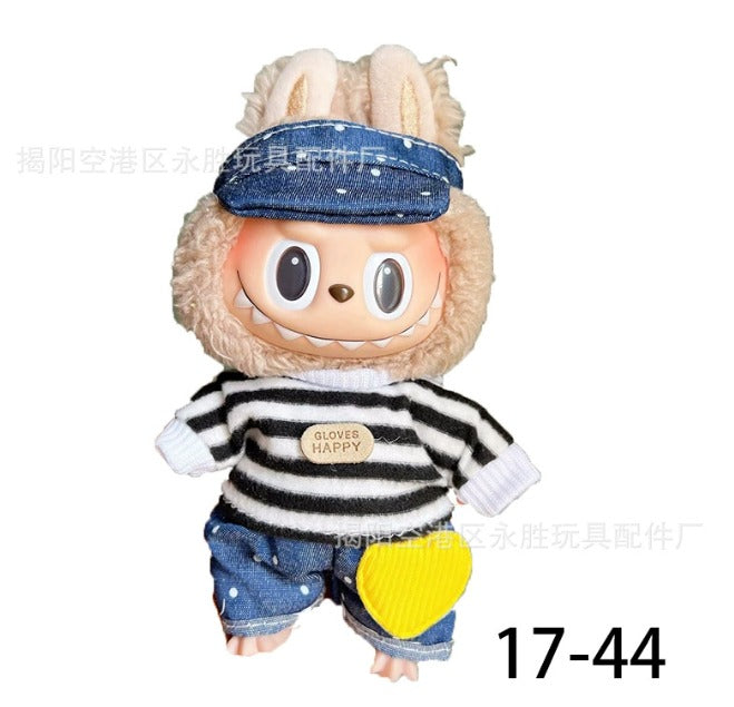 Labubu Doll Clothes Cute Stylish Set Easy Beauty Nepal