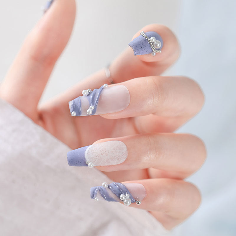 Fashion Piece Nail Stone Mask Queen Nepal