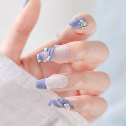 Fashion Piece Nail Stone Mask Queen Nepal