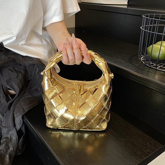 Elegant Urban Women's Woven Handbag Easy Beauty Nepal