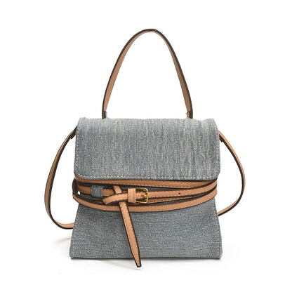 Designer Vintage Boho Moschino Tie Me Denim Bag Easy Beauty Nepal