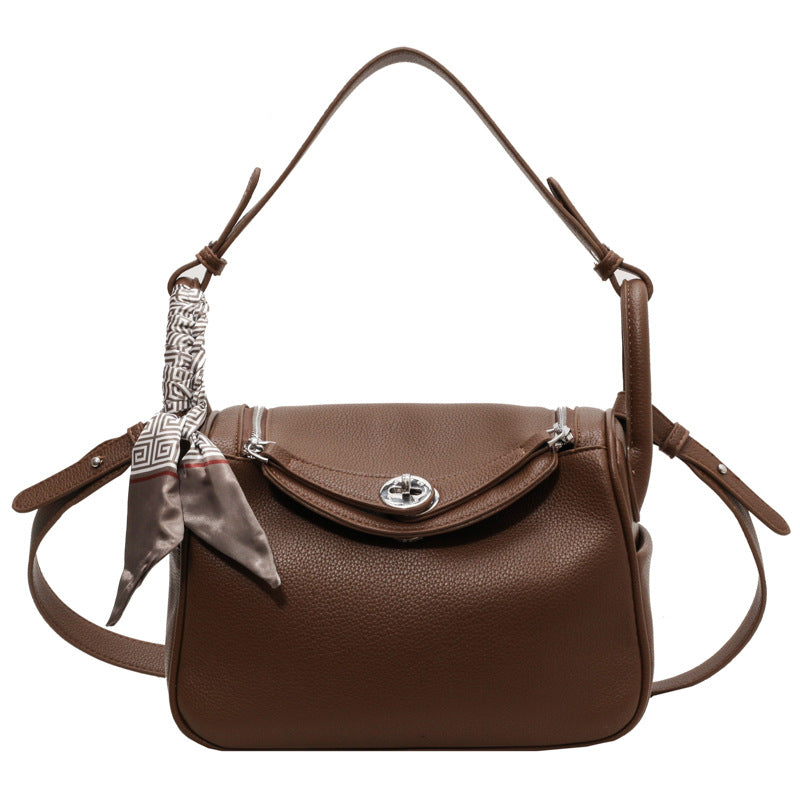 Autumn Fashion Shoulder & Crossbody With Pillow Texture Tote Gray Bag Easy Beauty Nepal