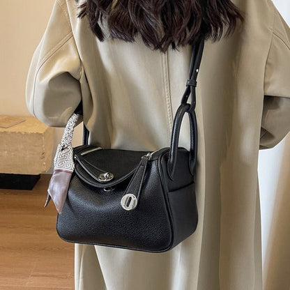 Autumn Fashion Shoulder & Crossbody With Pillow Texture Tote Gray Bag Easy Beauty Nepal