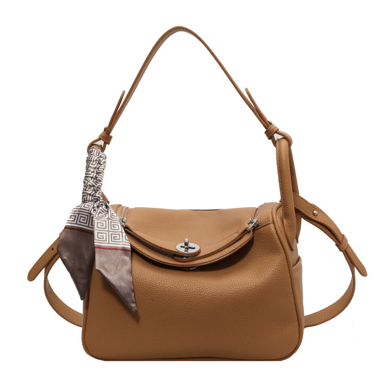 Autumn Fashion Shoulder & Crossbody With Pillow Texture Tote Gray Bag Easy Beauty Nepal