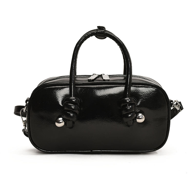 Small Leather Wallet With Top Handle Casual Shoulder Tote White Bag Easy Beauty Nepal