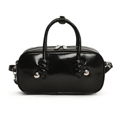 Small Leather Wallet With Top Handle Casual Shoulder Tote White Bag Easy Beauty Nepal