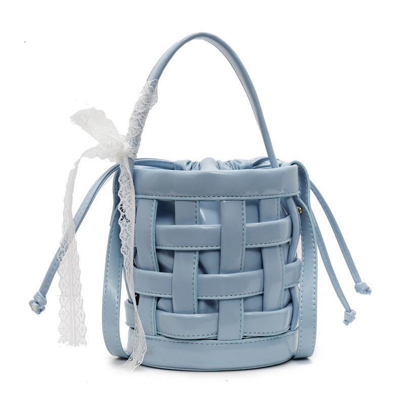 Hobo Purse Woven Bucket Bag With Inner Bag Shoulder Crossbody Bag Easy Beauty Nepal