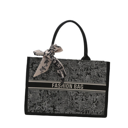 Hilbag Textured Embroidery Portable Stylish Women's Bag Easy Beauty Nepal