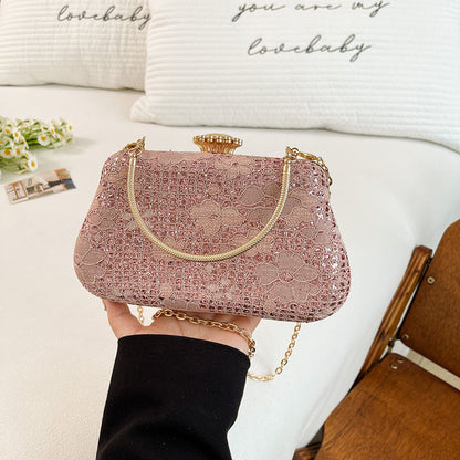 Luxury Banquet Women's Bag New Style Trendy Chain Bag Easy Beauty Nepal