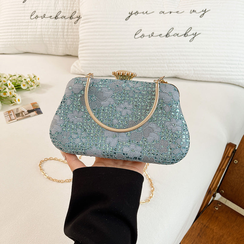 Luxury Banquet Women's Bag New Style Trendy Chain Bag Easy Beauty Nepal