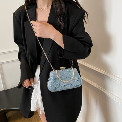 Luxury Banquet Women's Bag New Style Trendy Chain Bag Easy Beauty Nepal