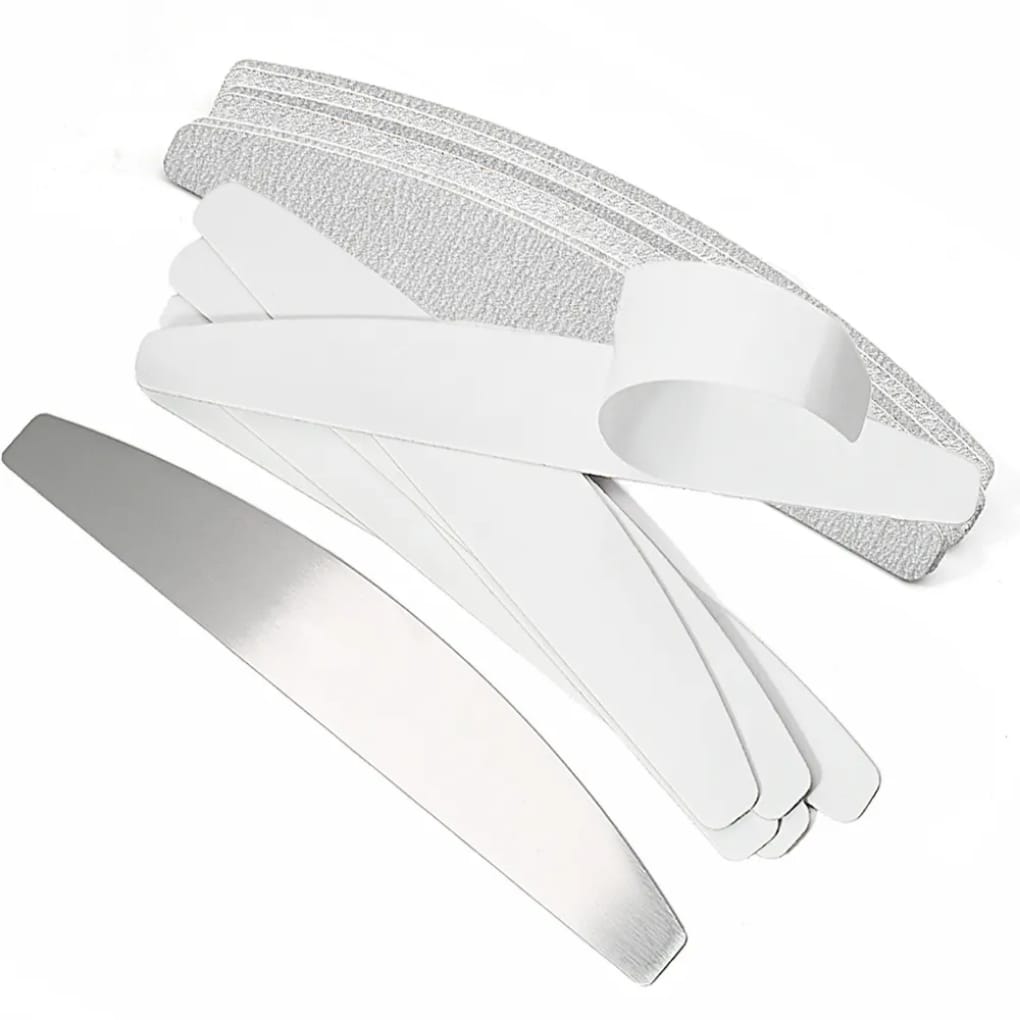 Double Slide Grit Steel Replaceable Sandpaper Nail Filer Mask Queen Nepal