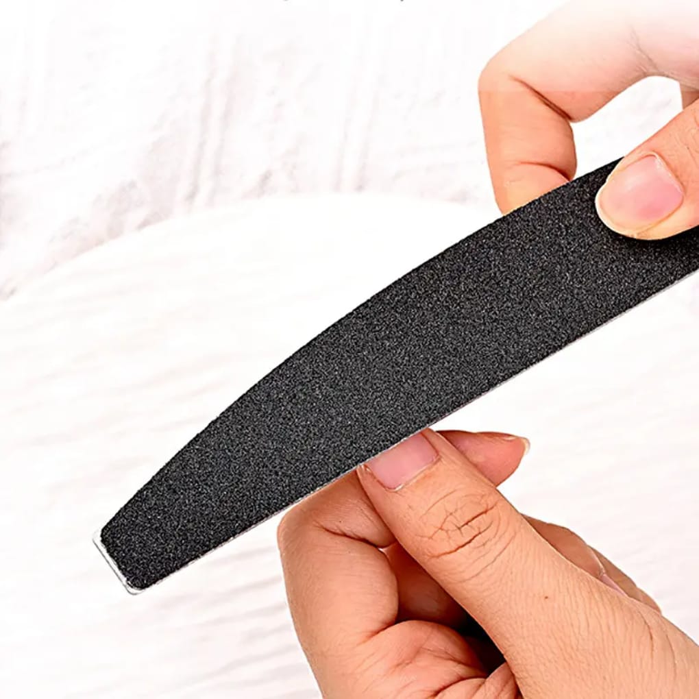 Double Slide Grit Steel Replaceable Sandpaper Nail Filer Mask Queen Nepal