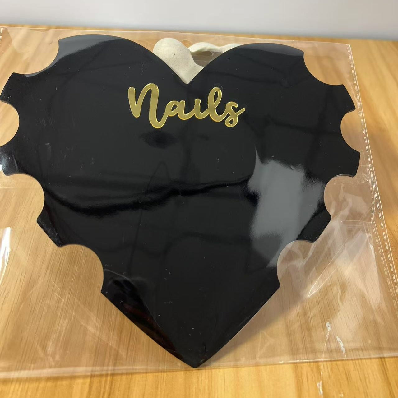 Nail Photo Prop Heart Shape Display board Mask Queen Nepal