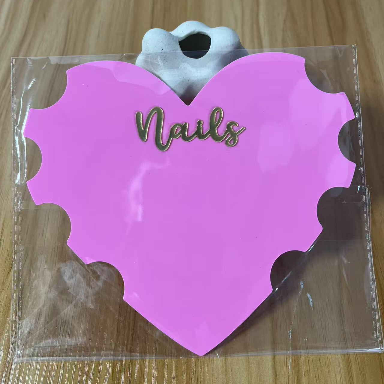 Nail Photo Prop Heart Shape Display board Mask Queen Nepal