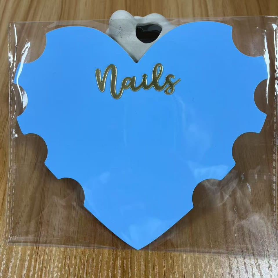 Nail Photo Prop Heart Shape Display board Mask Queen Nepal