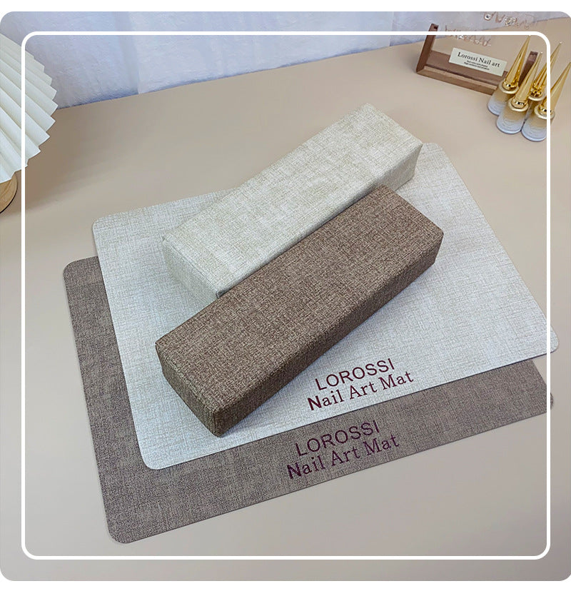 LOROSSI Manicure Hand Pillow Armrest Set Mask Queen Nepal