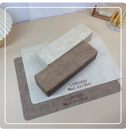 LOROSSI Manicure Hand Pillow Armrest Set Mask Queen Nepal