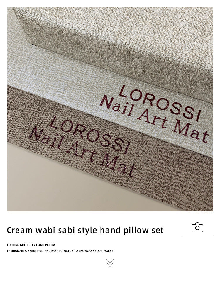 LOROSSI Manicure Hand Pillow Armrest Set Mask Queen Nepal