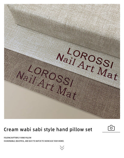 LOROSSI Manicure Hand Pillow Armrest Set Mask Queen Nepal