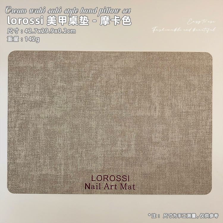 LOROSSI Manicure Hand Pillow Armrest Set Mask Queen Nepal