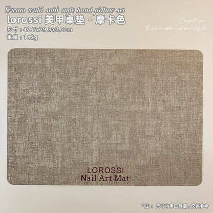 LOROSSI Manicure Hand Pillow Armrest Set Mask Queen Nepal