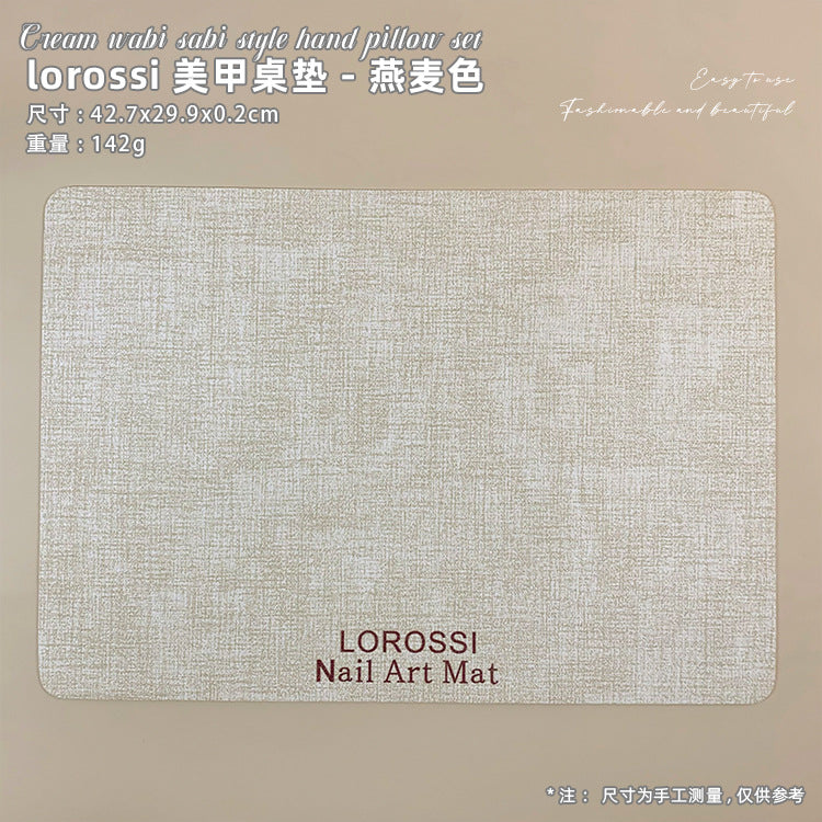 LOROSSI Manicure Hand Pillow Armrest Set Mask Queen Nepal