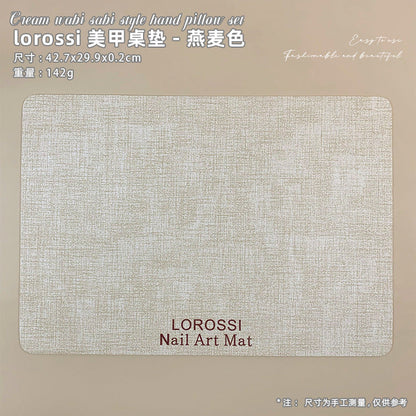 LOROSSI Manicure Hand Pillow Armrest Set Mask Queen Nepal