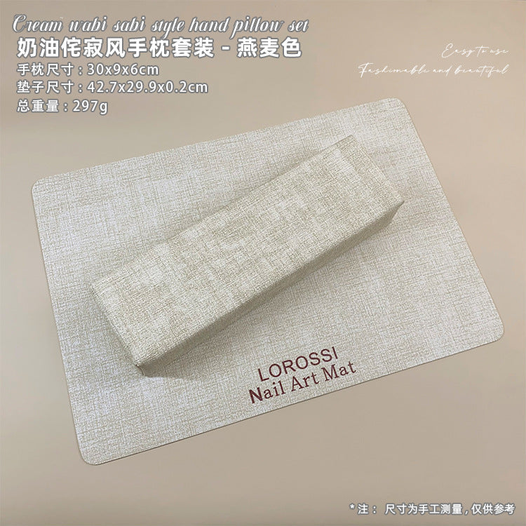 LOROSSI Manicure Hand Pillow Armrest Set Mask Queen Nepal