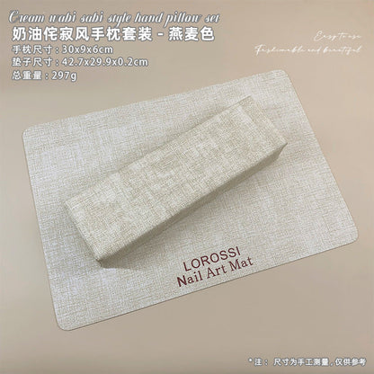 LOROSSI Manicure Hand Pillow Armrest Set Mask Queen Nepal