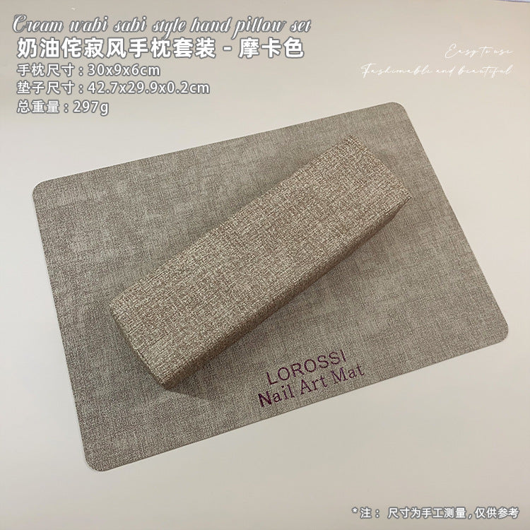 LOROSSI Manicure Hand Pillow Armrest Set Mask Queen Nepal