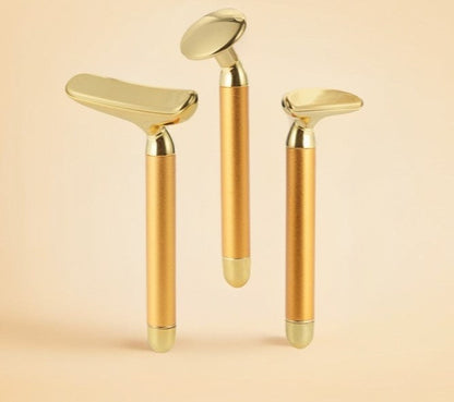 Dolphin Massager 24k Gold 3 in 1Energy Beauty Bar Mask Queen Nepal