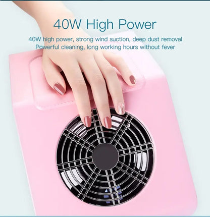 703-S Strong Power Nail Vaccum Dust Collector 40W Mask Queen Nepal