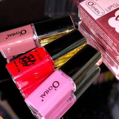 OCHEAL Moisturizing Lip Tint & Matte Velvet Waterproof Mini Lipstick 3Pcs Set Easy Beauty Nepal