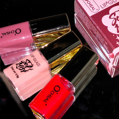 OCHEAL Moisturizing Lip Tint & Matte Velvet Waterproof Mini Lipstick 3Pcs Set Easy Beauty Nepal