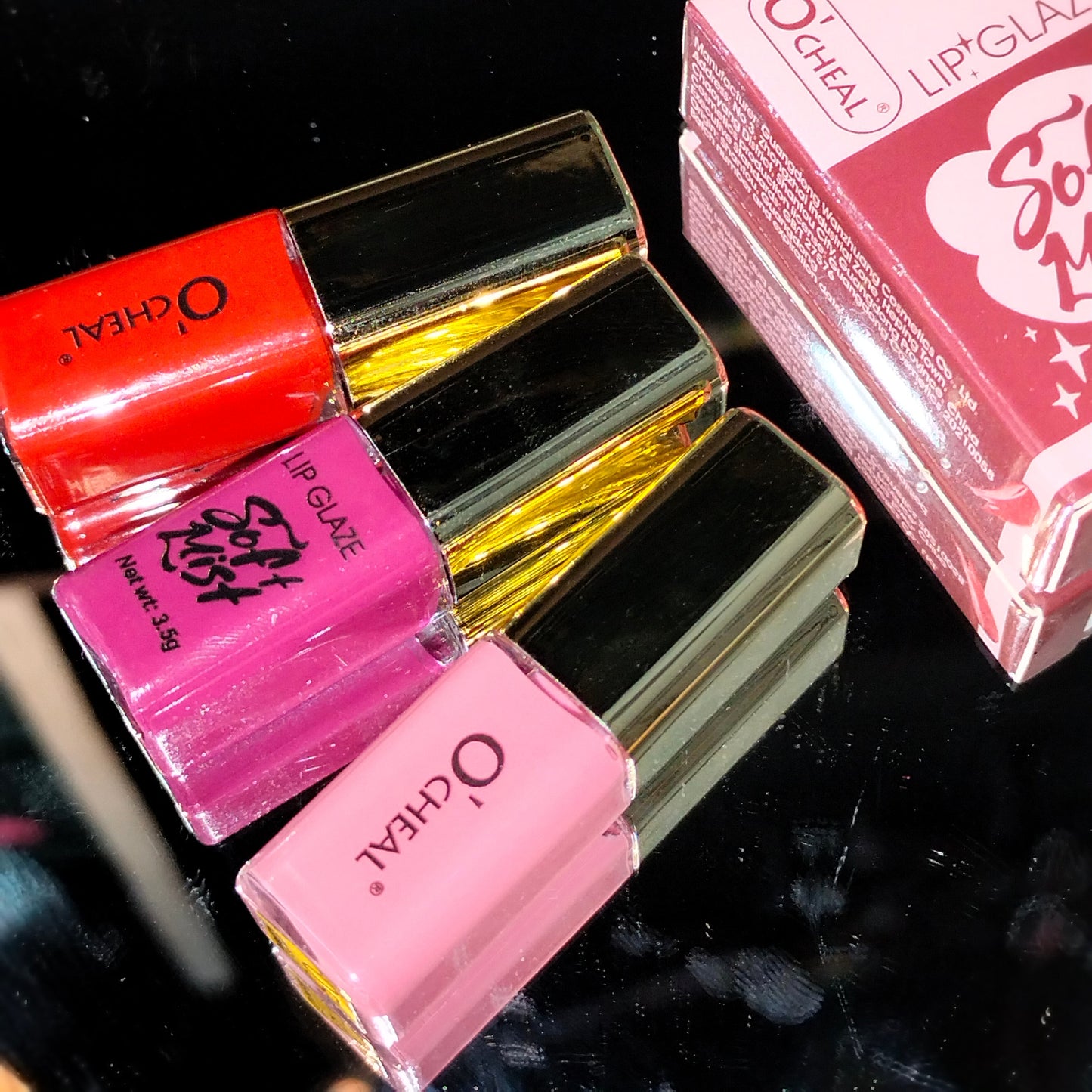 OCHEAL Moisturizing Lip Tint & Matte Velvet Waterproof Mini Lipstick 3Pcs Set Easy Beauty Nepal