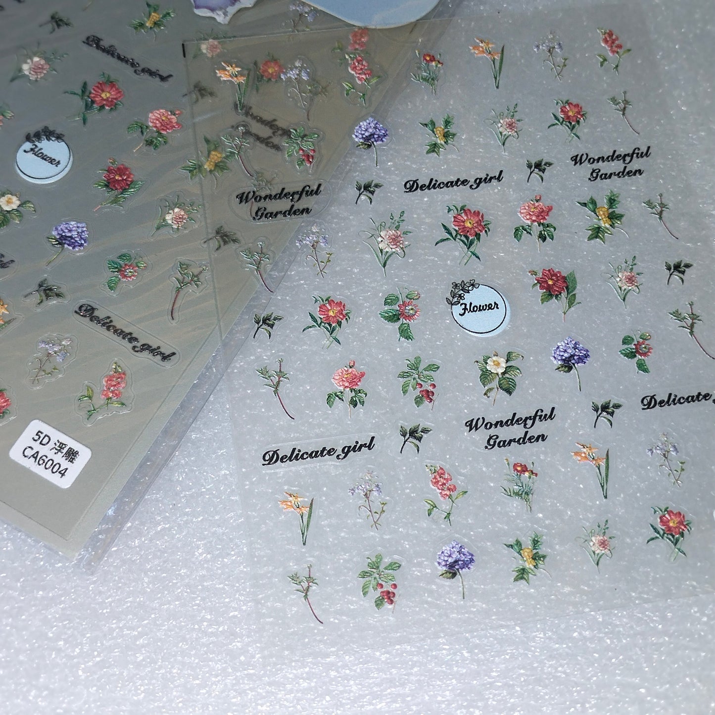 MOSR Nail Art Flower DIY Sticker For Nails Mask Queen Nepal