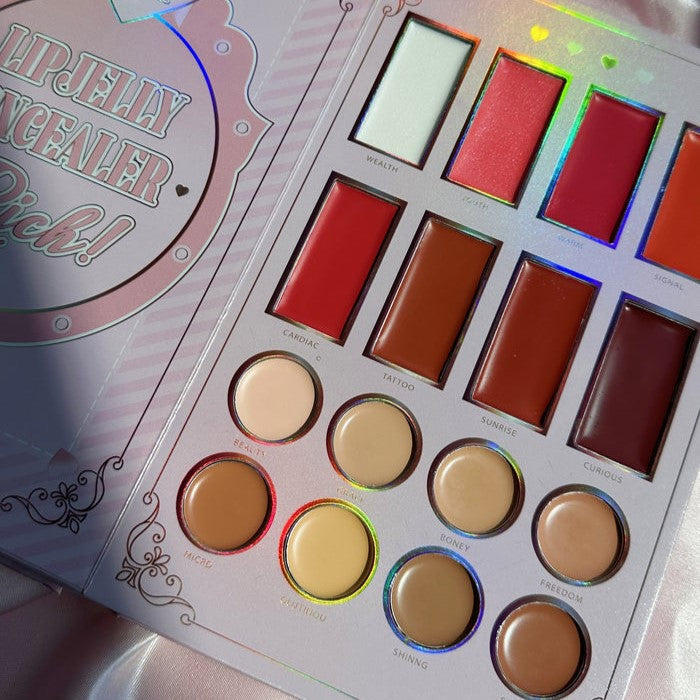 AULADAVE Fashion 38 Color Eye & Face Palette Makeup Book AU1688 Easy Beauty Nepal