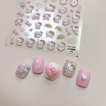 Rontimei Nail Art Sticker 1000-1999 Mask Queen Nepal