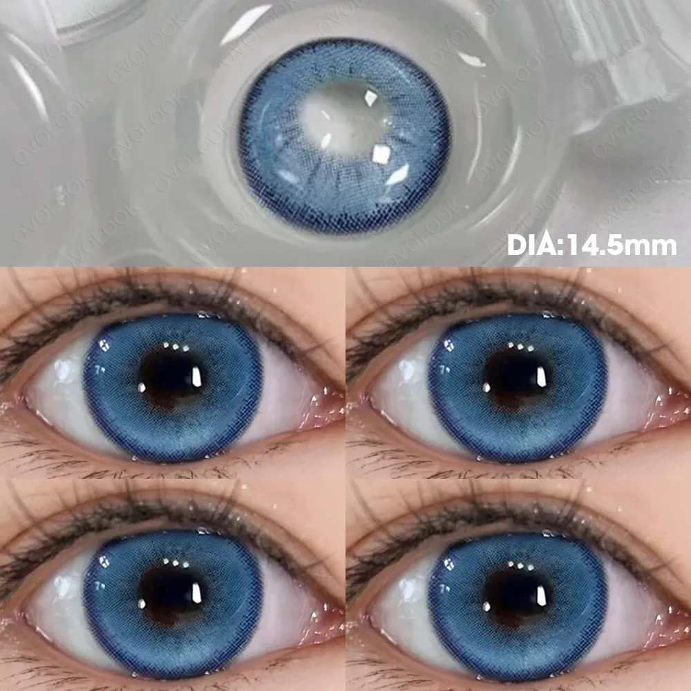 OVOLOOK NORWAY BLUE E400-3 CONTACT LENS Mask Queen Nepal