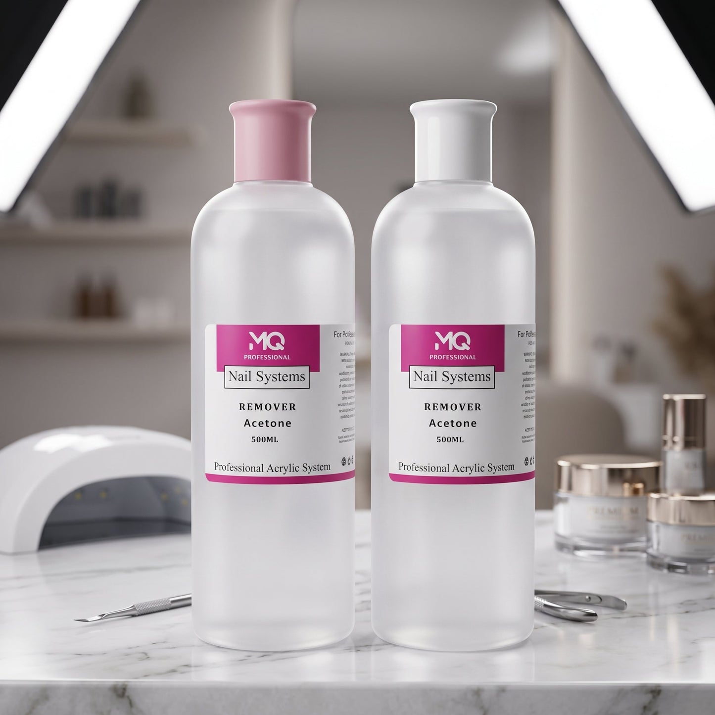 MQ Professional Nail System Acetone, Cleanser & Cuticle Remover 50 to 1000ml Mask Queen Nepal
