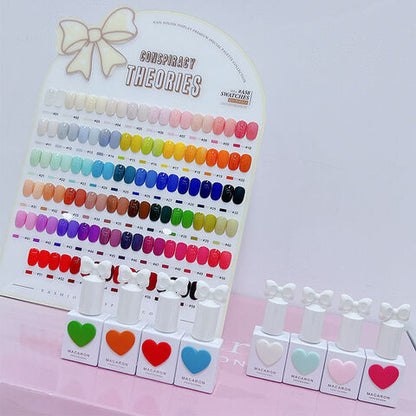 MACARON Sweetheart Color Gel Nail Polish 58 Color Series Mask Queen Nepal