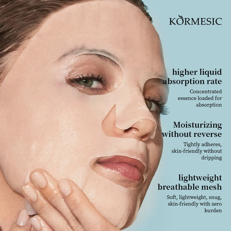 KORMESIC Hyaluronic Acid Moisturizing Vitamin C Anti Aging Facial Mask Sheet Easy Beauty Nepal
