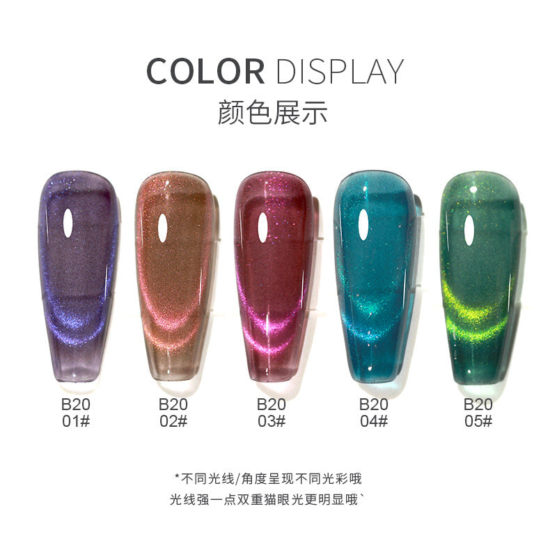 AS Dopamine Rainbow Cat Eye 5 Color Set with Free Already Made Display Board 15ml Mask Queen Nepal