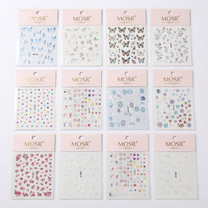 Nail Art Sticker Random 5pcs Packet Mask Queen Nepal