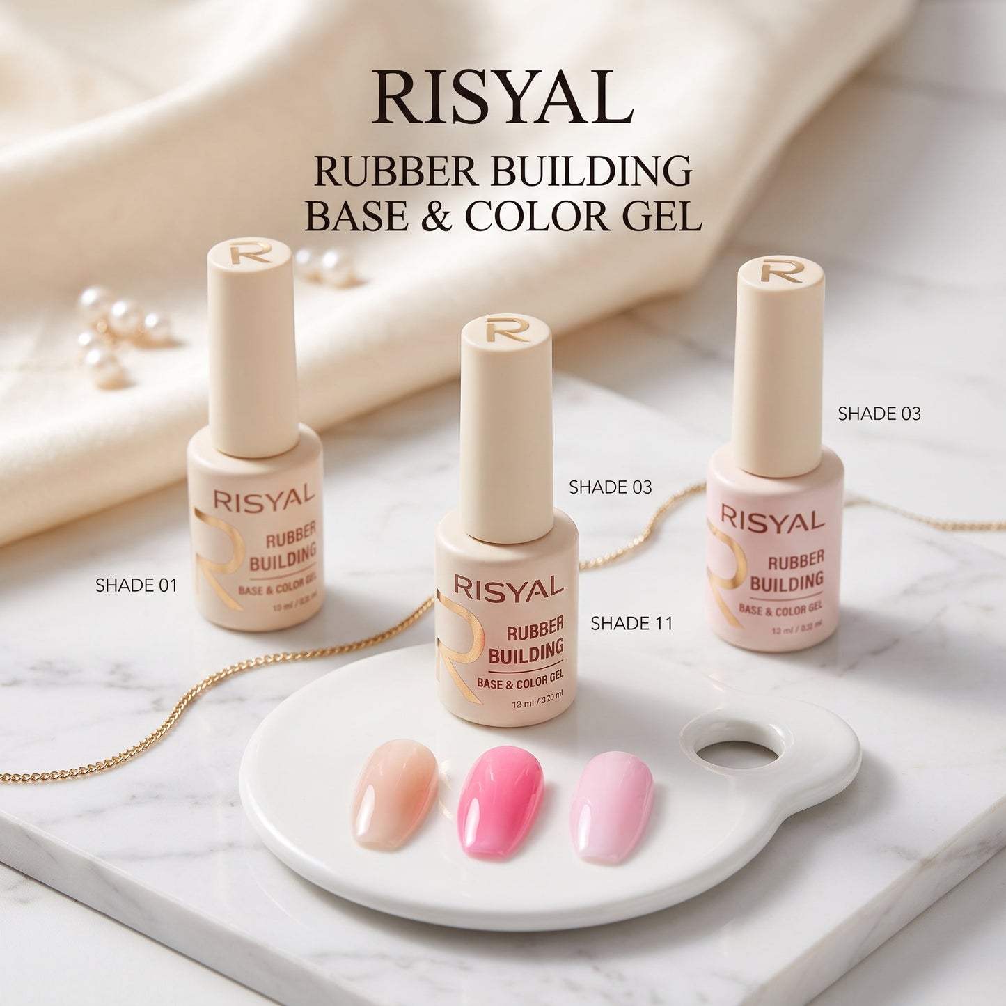 RISYAL Rubber Building Base & Color Gel Mask Queen Nepal