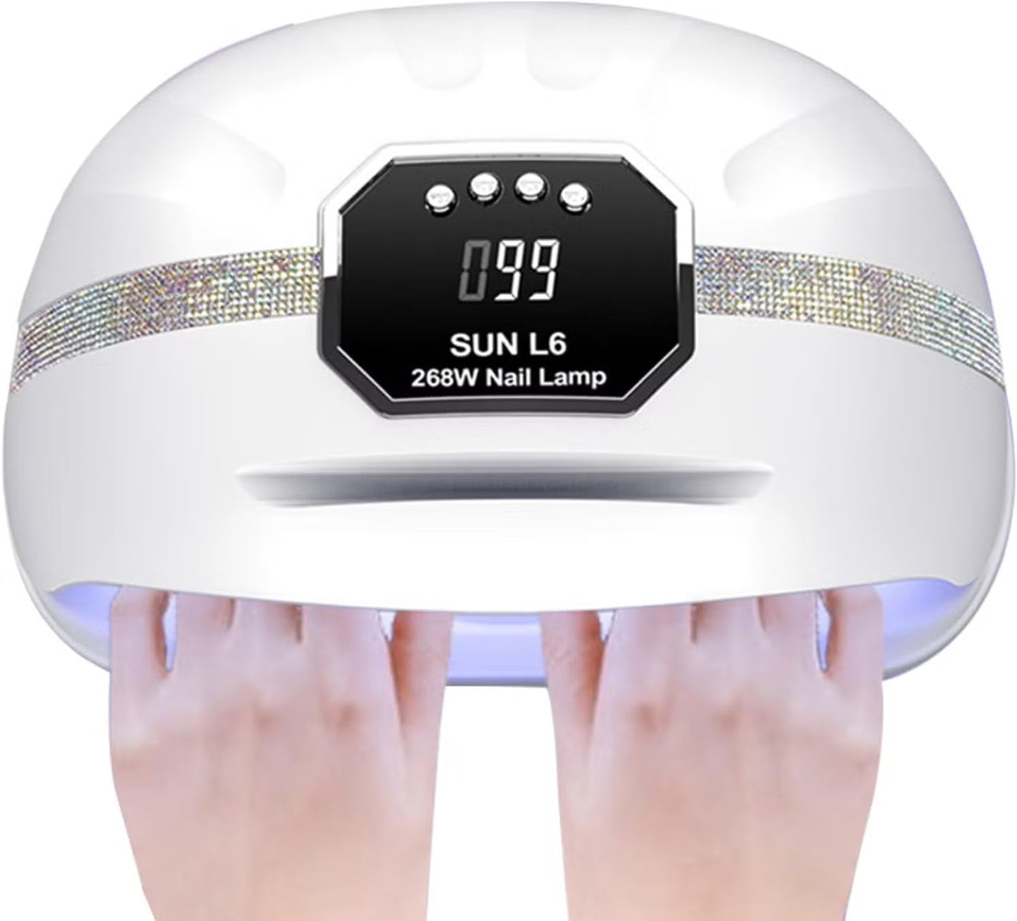 SUN L6 268W LED Nail UV Lamp Mask Queen Nepal